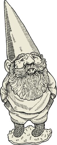 Mr Wisteria's gnome